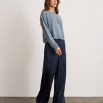 Katrina Satin Pant Anthracite