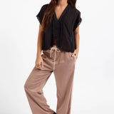 The Valentina Top Black