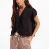 The Valentina Top Black