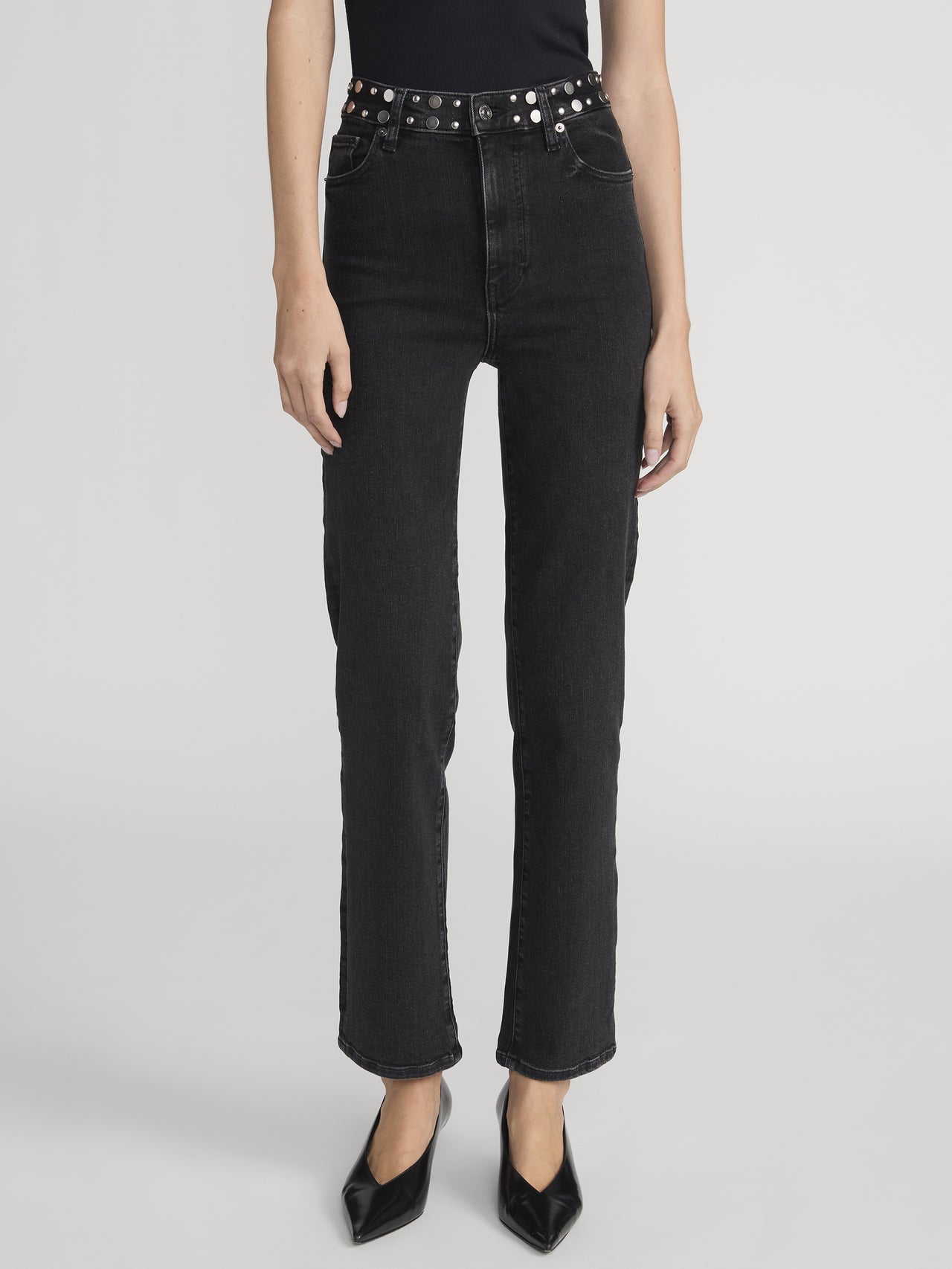 Le Sleek Straight Studded Meteor