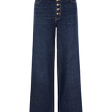 LE SLIM PALAZZO EXPOSED BUTTON