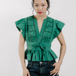 Madelyn Top Foliage Green