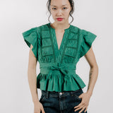 Madelyn Top Foliage Green