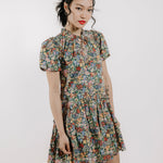 Edith Short Sleeve Dress Cottage Garden Liberty Print