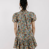 Edith Short Sleeve Dress Cottage Garden Liberty Print