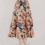 Nolan Skirt Aster Harvest Print