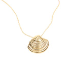 La Plage Necklace Brass