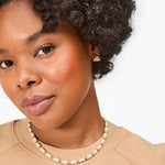 Croissant Studs Vintage Gold