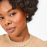 Croissant Studs Vintage Gold