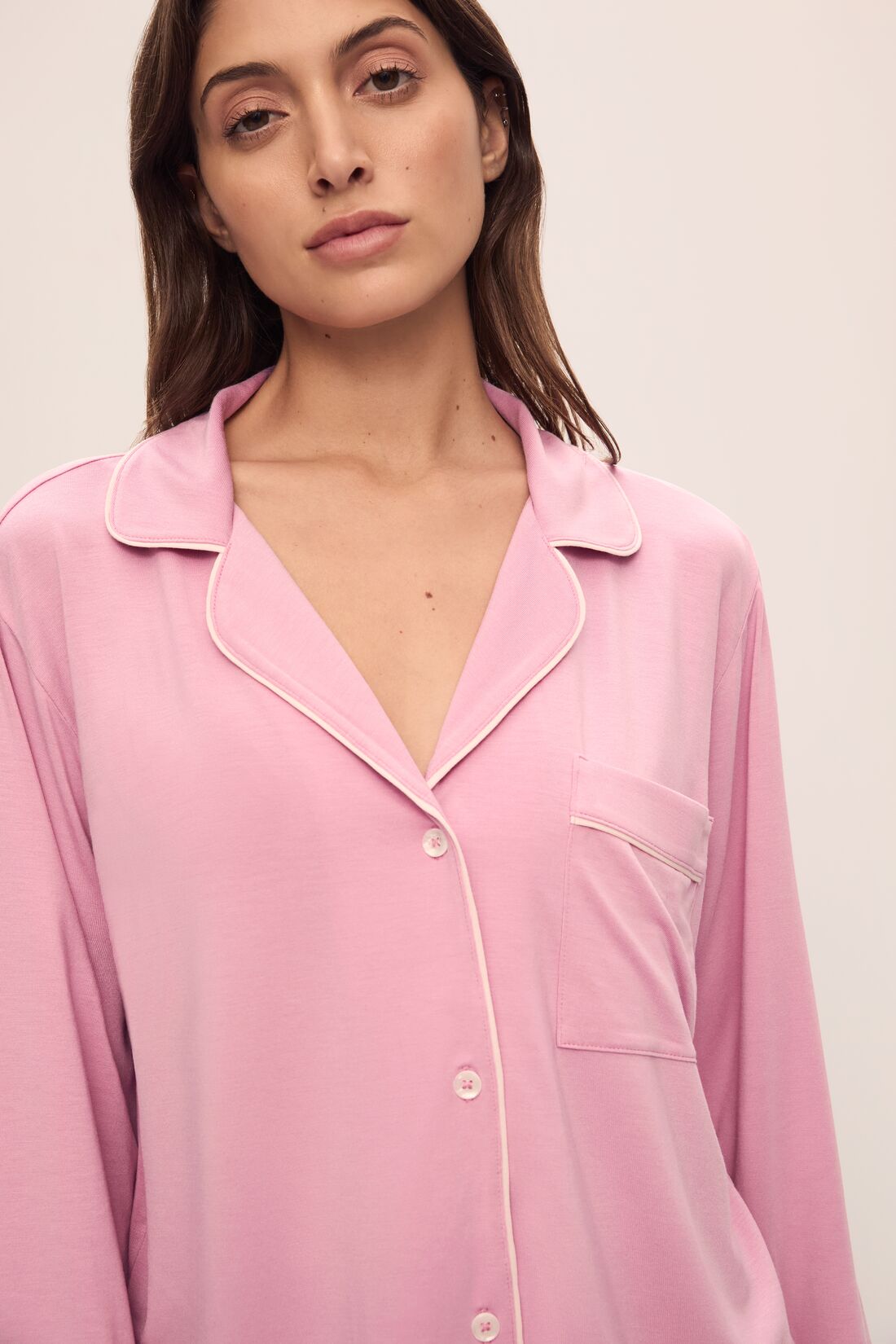 Gisele Long Pj Set Rose Quartz/Petal Pink