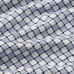 Gisele Printed Long PJ Set Geo-Sphere Gray Dawn/Navy