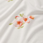 Gisele Printed Long Pj Set Floral Bloom Ivy/Vanilla Cream