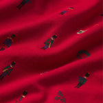 Gisele Printed RLX Short PJ Set Nutcracker Holly Red/Ivory