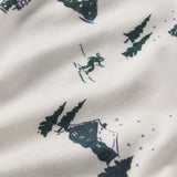 Gisele Printed RLX Short PJ Set Ski Chalet Ivory/Pine