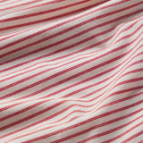 Gisele Printed Long PJ Set Duo Stripe Holly Red