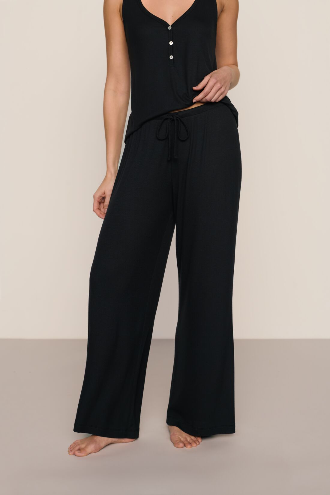 DREAM RIB WIDE LEG PANT