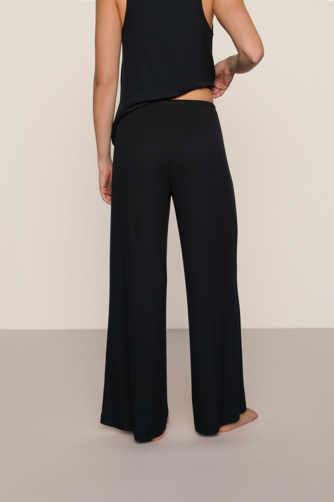 DREAM RIB WIDE LEG PANT