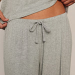 DREAM RIB WIDE LEG PANT