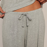 DREAM RIB WIDE LEG PANT
