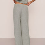 DREAM RIB WIDE LEG PANT