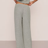 DREAM RIB WIDE LEG PANT