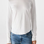 Quinn Basic Longsleeve White