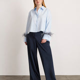 Katrina Satin Pant Anthracite