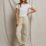 Michelle Fleece Jogger Oatmeal
