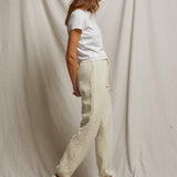 Michelle Fleece Jogger Oatmeal