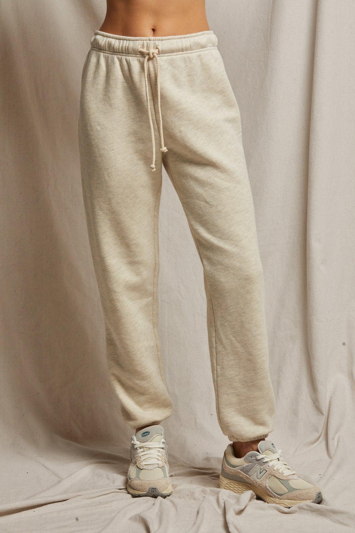 Michelle Fleece Jogger Oatmeal