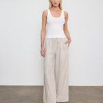 Linen Cropped Summer Pant
