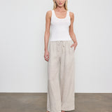Linen Cropped Summer Pant