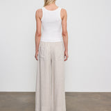 Linen Cropped Summer Pant