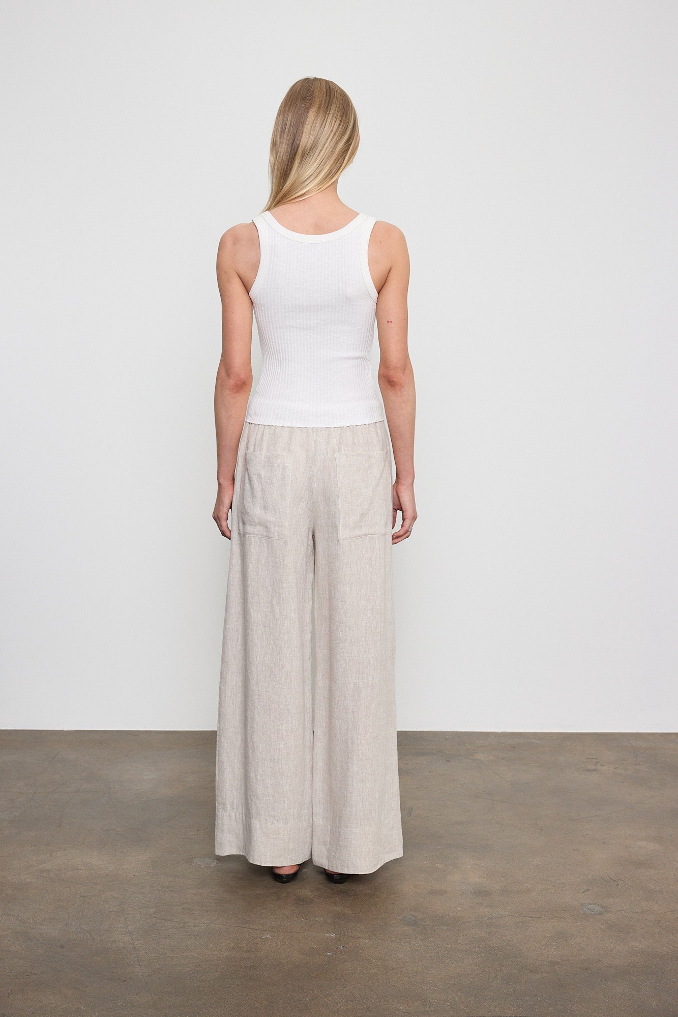 Linen Cropped Summer Pant