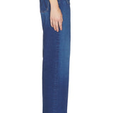 Patch Pocket Mid Rise Maven Ankle Dark Wash Cocktail Hour
