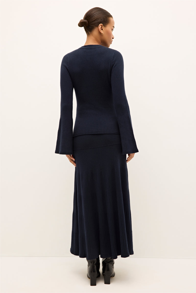 Kaylan Skirt Navy