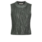 Mcguire Sleeveless Top Evergreen