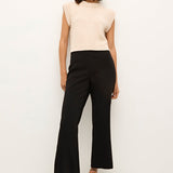 Mia Crop Pant Black