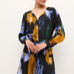 Vera Silk Mini Dress Perigold