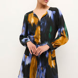 Vera Silk Mini Dress Perigold