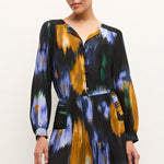 Vera Silk Mini Dress Perigold
