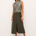 Mcguire Sleeveless Top Evergreen