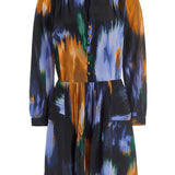 Vera Silk Mini Dress Perigold
