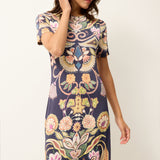 Sloan Dress Neptune