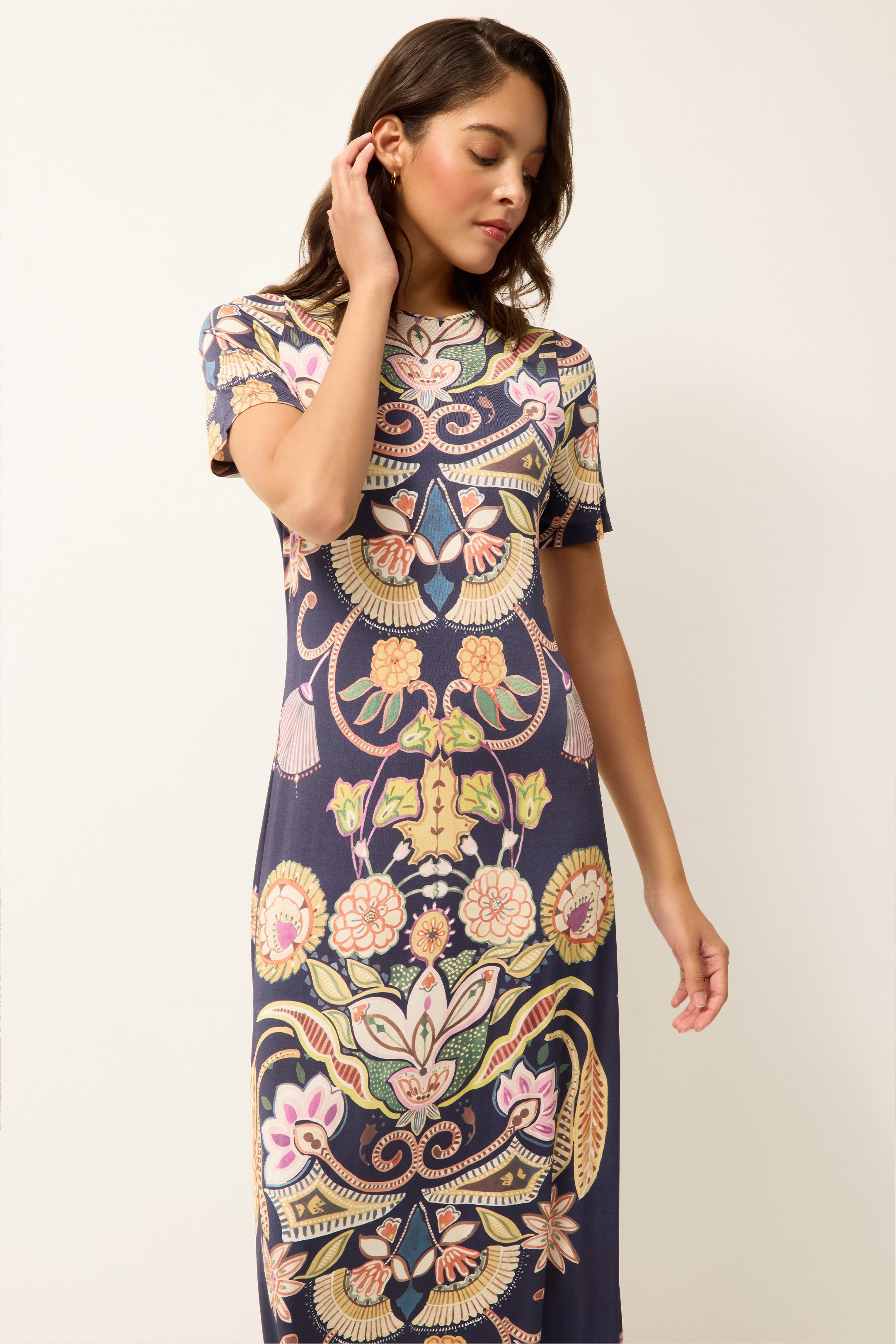 Sloan Dress Neptune