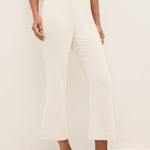 Mia Crop Pant Bone