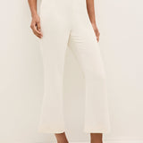 Mia Crop Pant Bone