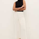 Mia Crop Pant Bone