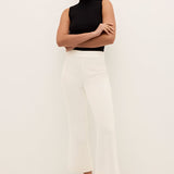 Mia Crop Pant Bone