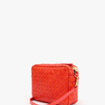 Midi Sac Medium Woven Bright Poppy